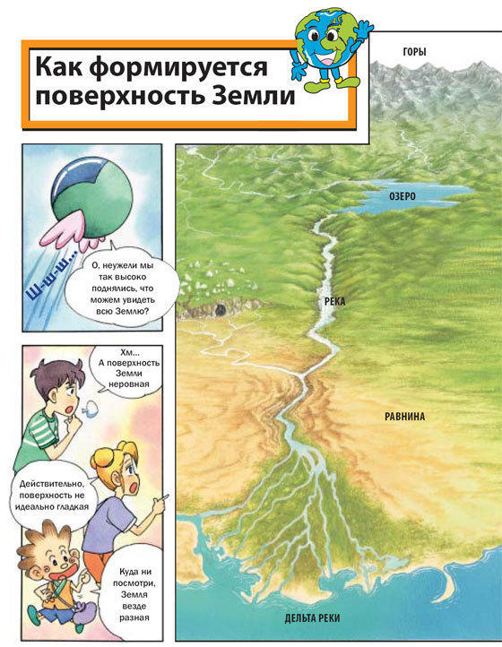 Почему? Планета Земля. Детская энциклопедия в комиксах