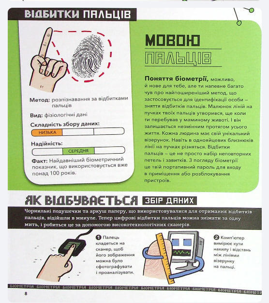 Біометрія та системи, що працюють для твоєї безпеки