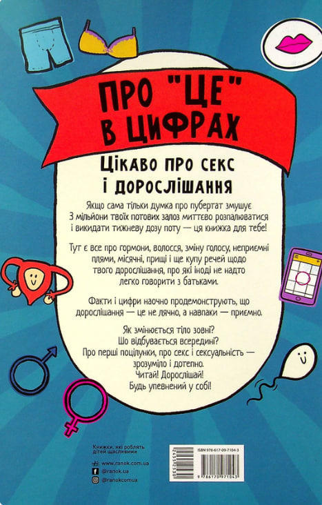 Про “це” в цифрах. Цікаво про секс і дорослішання