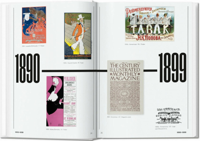 The History of Graphic Design. 40th Ed.   / Історія графічного дизайну. 40-е вид. Йенс Мюллер, Юліус Відеман,  publishing house Taschen