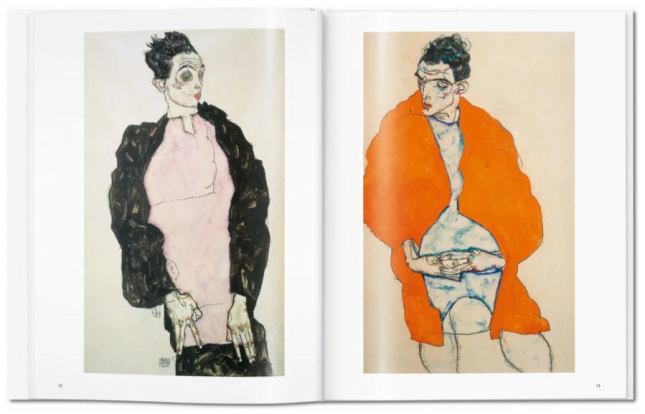 Schiele  / Шиле,  publishing house Taschen