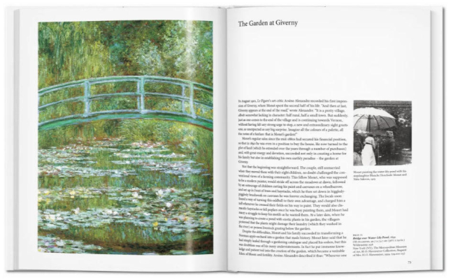 Monet  / Моне,  publishing house Taschen