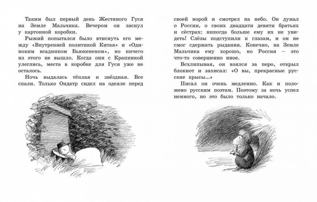 Мальчик, Жестяной Гусь и возвращение Элефанты