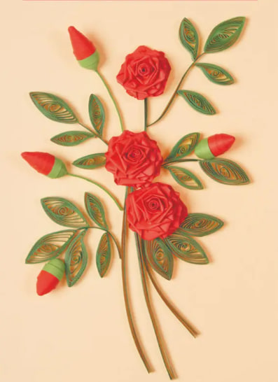 Квілінг. Квіткові композиції