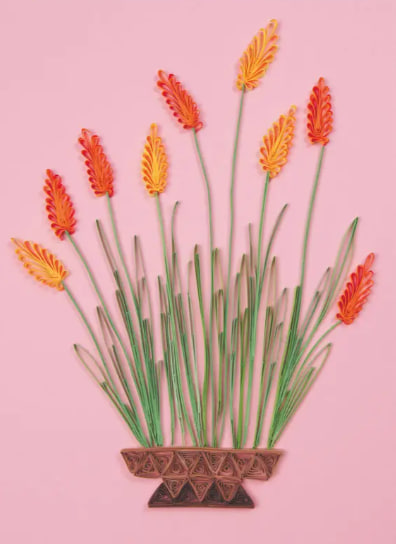 Квілінг. Квіткові композиції