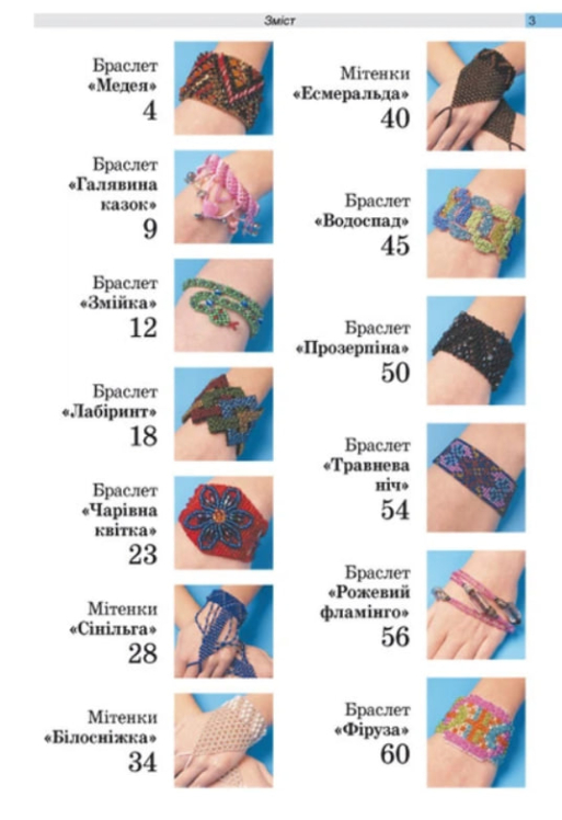 Браслети з бісеру