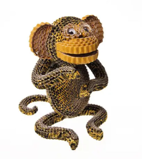 Квілінг. Фігурки тварин з гофрокартону