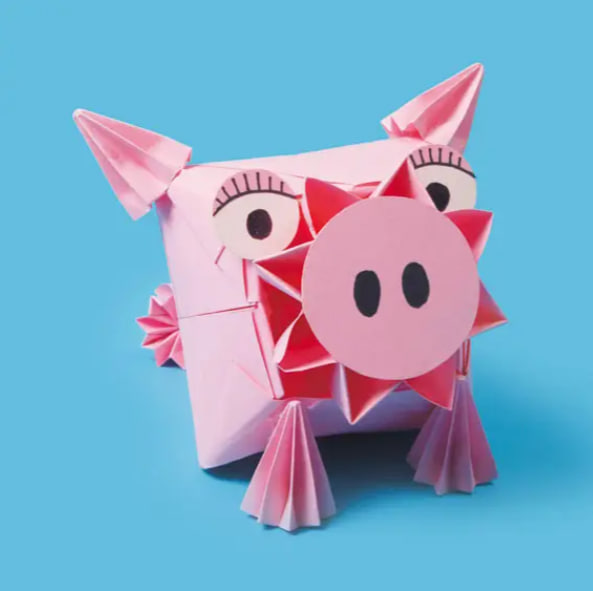 Забавні саморобки в техніці “модульне орігамі”