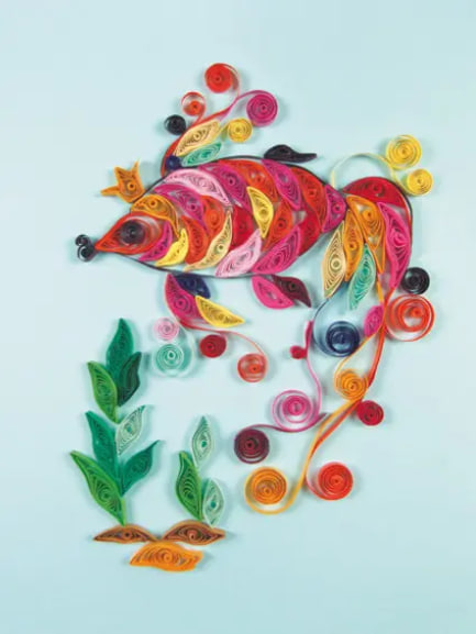 Квілінг. Напівоб’ємні композиції