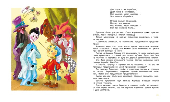 Золотой ключик, или приключения Буратино