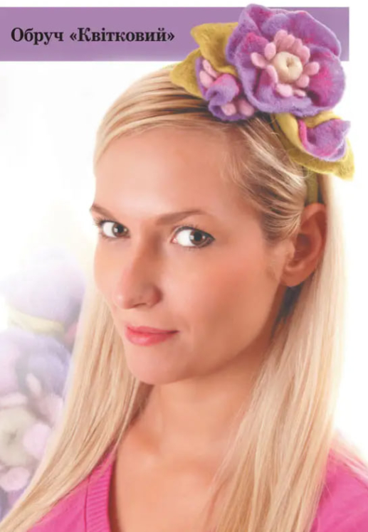 Прикраси в техніці «фільц»