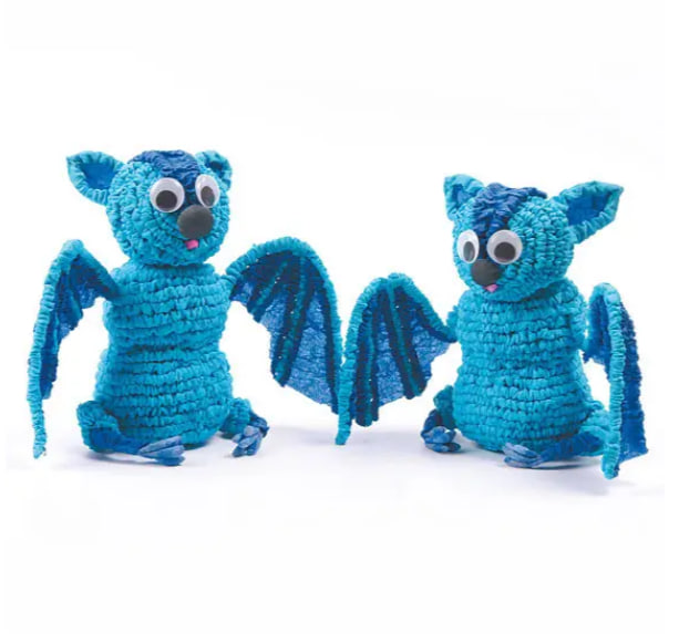 Фігурки тварин з жатого паперу